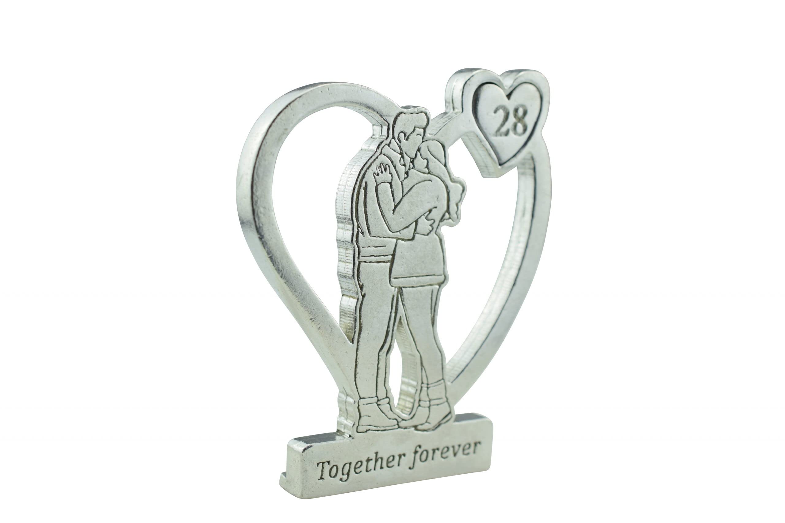 Pirantin Together Forever 28Th Anniversary Hugging Gift