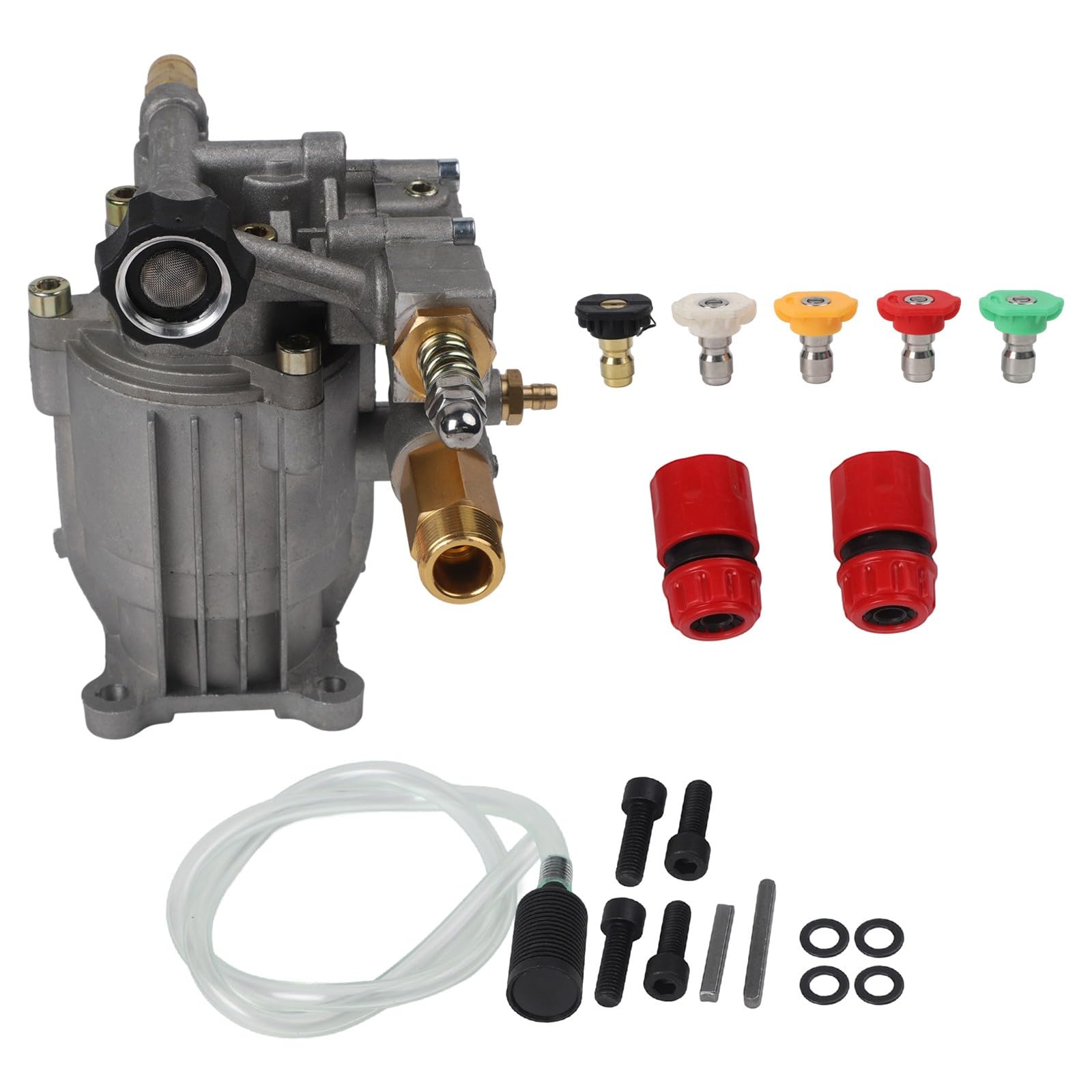 Alluminio 2750 PSI Pressione per Pompa Rondella P170, 3/4 Pollici 2.5 GPM con 5 Ugelli Compatibile con GC190 90028 90029 MSH3125