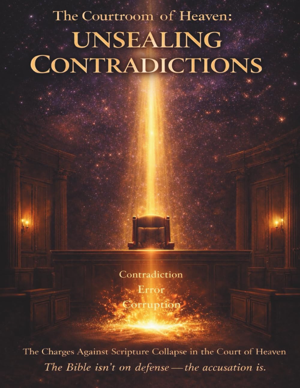 The Courtroom Of Heaven: Unsealing Contradictions: The Charges Against Scripture Collapse in the Court of Heaven