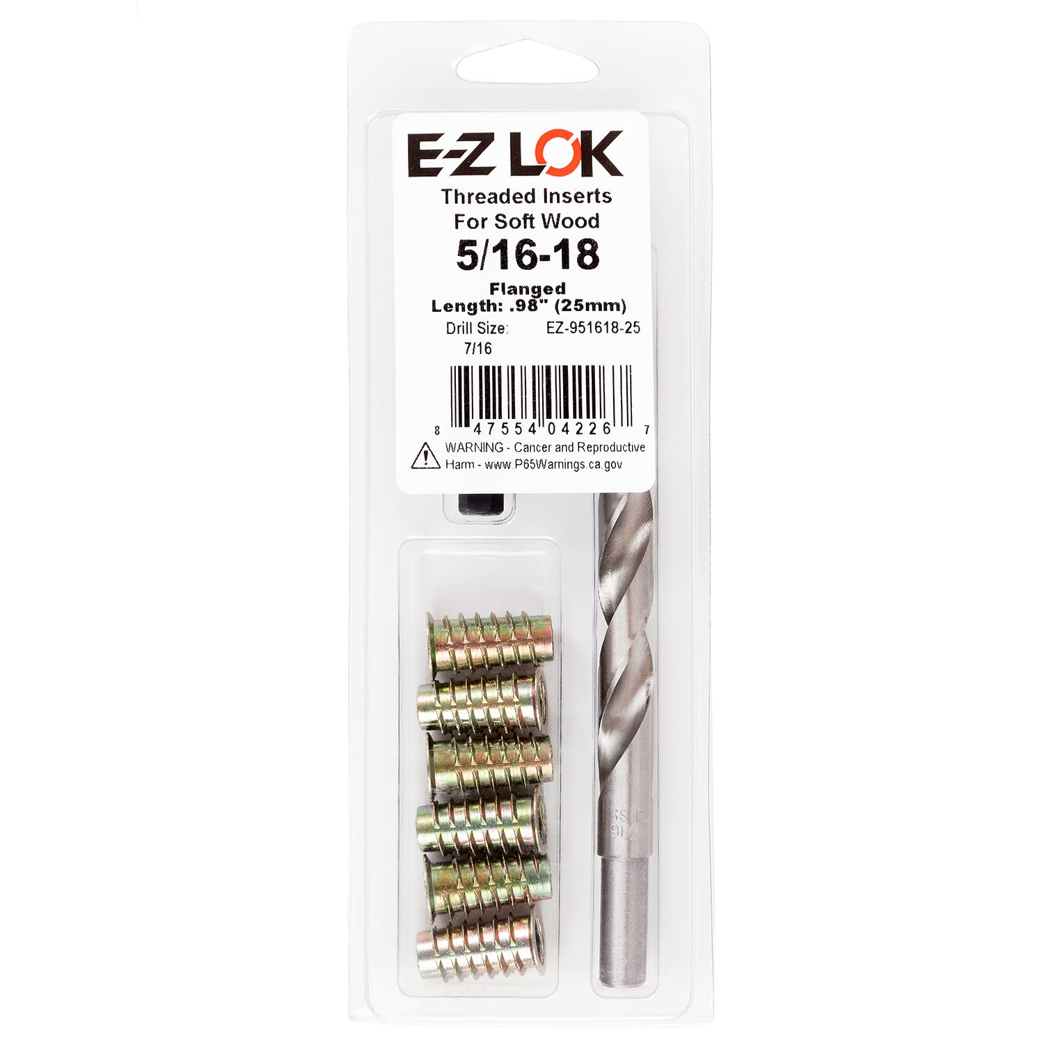 E-Z LOK Thread Repair Kit - Fix Stripped Threads -8 E-Z LOK Thread Repair Kit - Fix Stripped Threads -8