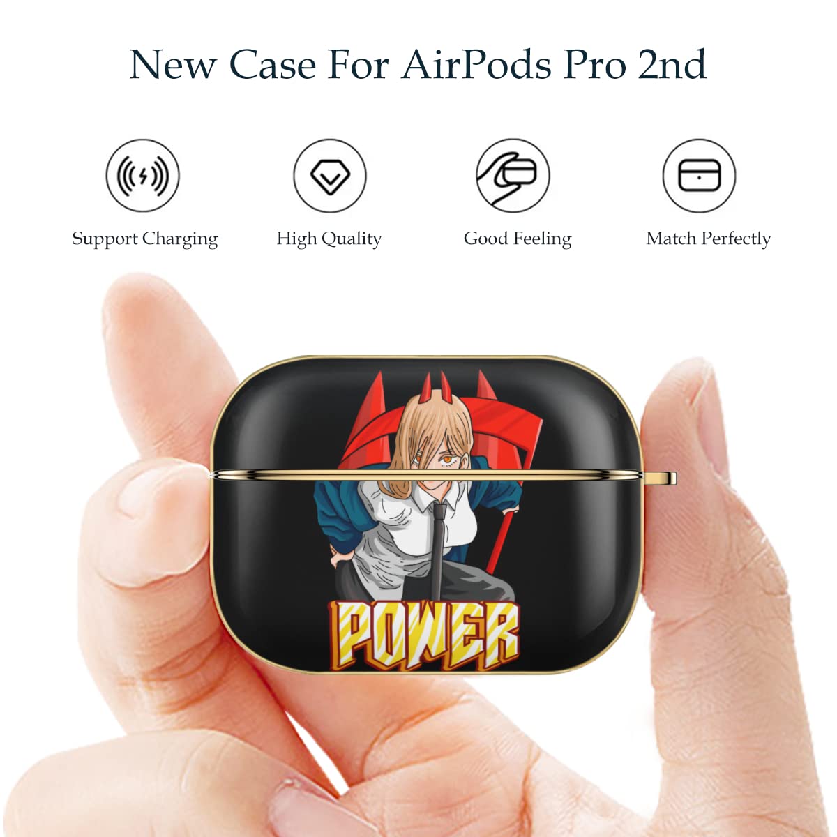 Amazon | チェンソーマン パワー AirPods Pro 2ケース チェンソーマン