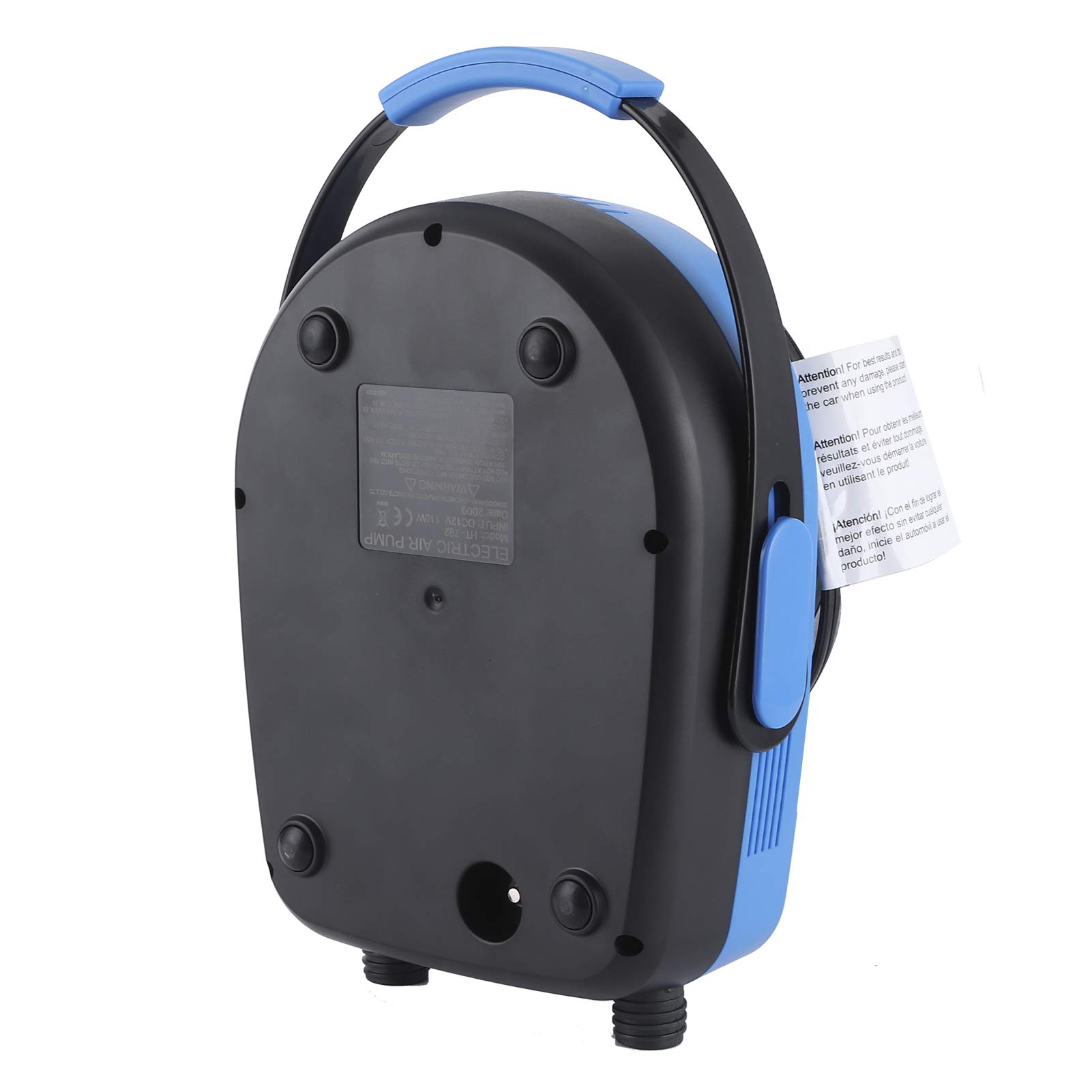 Cocoarm Elektryczna Pompka Powietrza, Pompa Powietrza ABS, Dwustopniowy Wyświetlacz LCD 20PSI, Automatyczne Zatrzymanie dla Desek Wiosłowych i Pontonów, Wtyczka Samochodowa 12 V DC, Szybka Inflacja