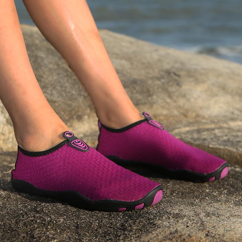 Water Shoes for Women Men Barefoot River Aqua Shoes Quick-Dry for Beach Lake Pool Hiking Surf2