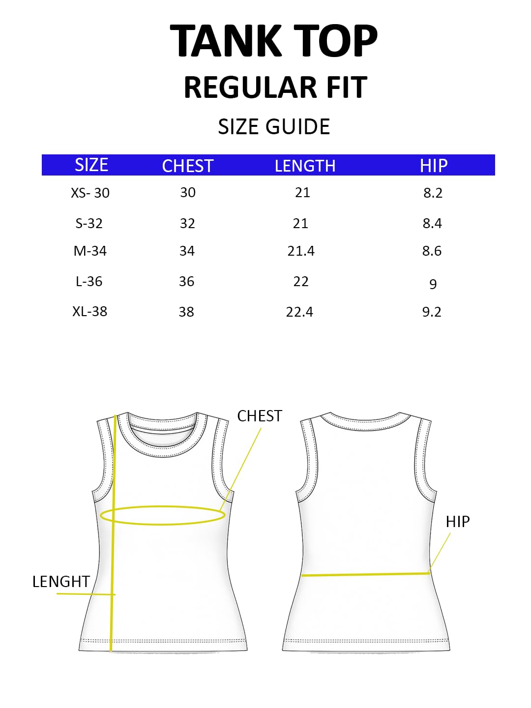 Glito Soft Cotton Premium Comfort Ribbed Slim Fit Tank Top for Women - Navy Blue | Crew Neck | Sleeveless | Tank Tops for Women | Women's Top | Ideal for Daily & Casual Wear - Image 3 thumbnail