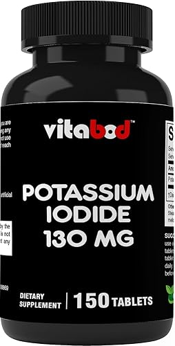 Vitabod Suplemento dietético de yoduro de potasio 130 mg por porción - 150 tabletas (1 botella) disponible en Yaxa Venezuela