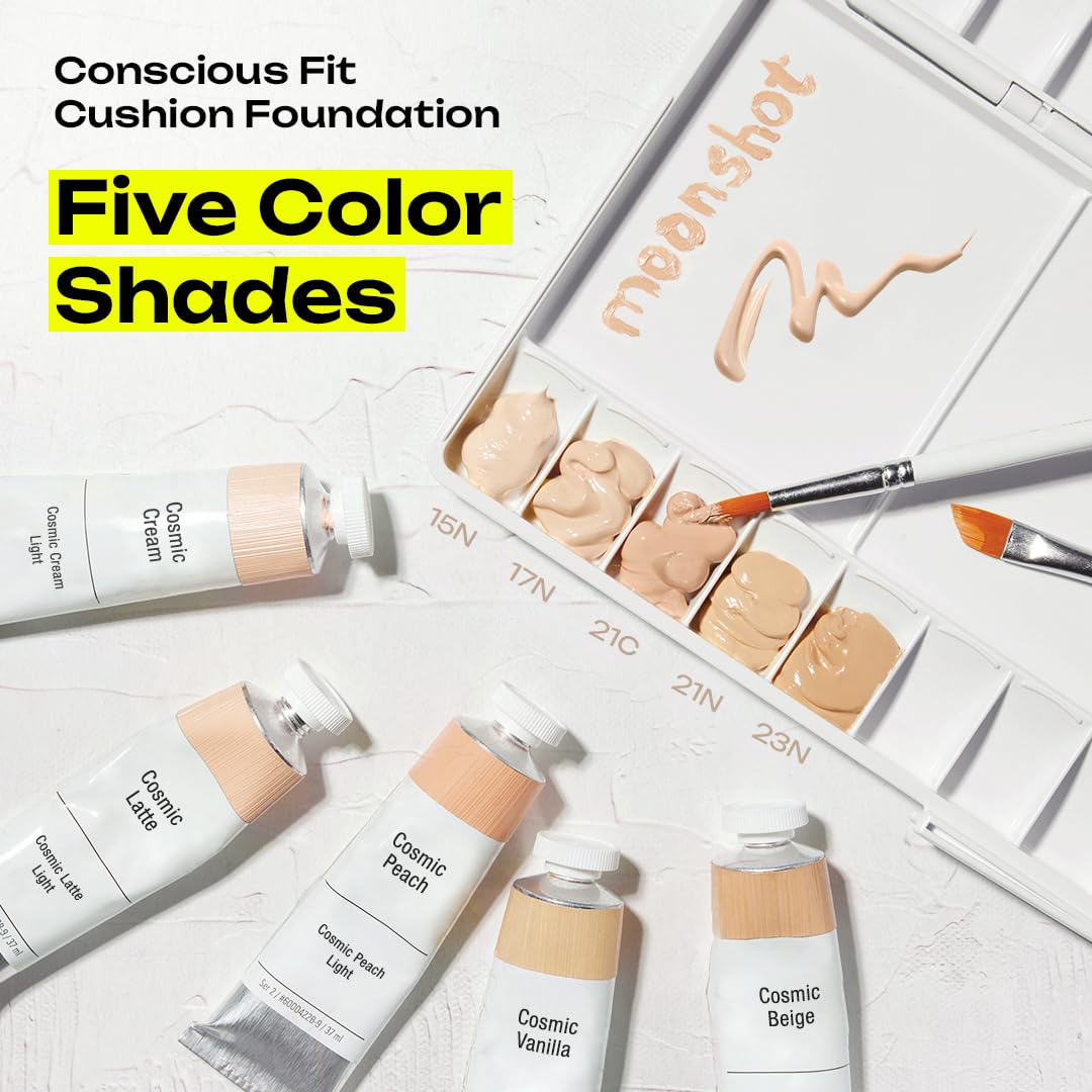 Amazon.com : MOONSHOT KOREA Conscious Fit Cushion Foundation 23N