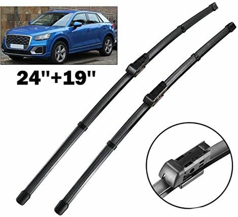 Escobillas limpiaparabrisas Delanteras JUWENFF para Au&di Q2 2016-2020, limpiaparabrisas para Coche, limpiaparabrisas, Ventana de Coche