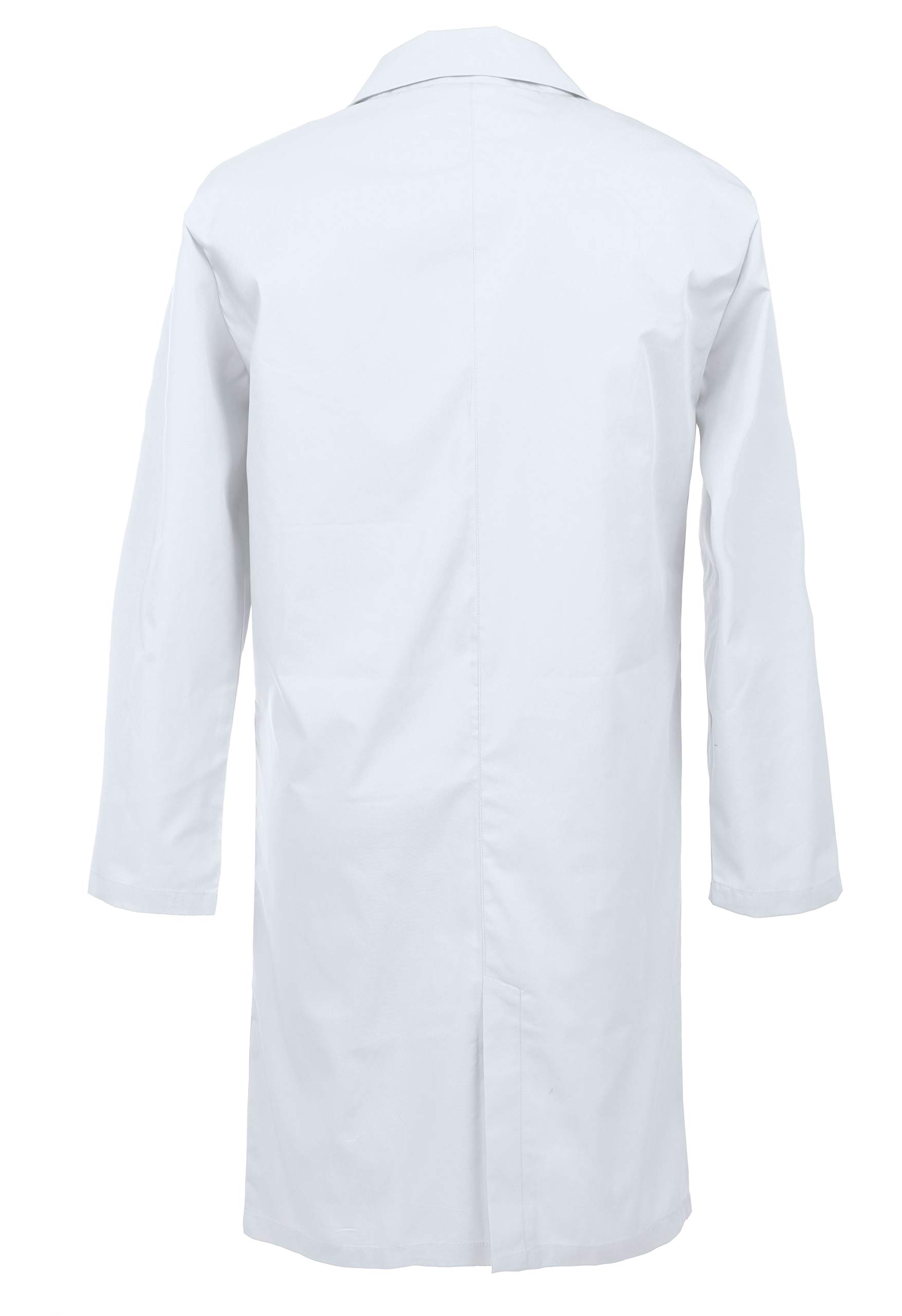 TAILOR'S Personalized Customizable Embroidered Men's Lab Coat White