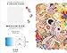HARTMAZE Wooden Jigsaw Puzzles-Flowers Fury Blossom in Beauty and Fascination 246 Truly Unique Pieces Small Square Shape-Best Choice for Adults and 14 Years Age up Teens.