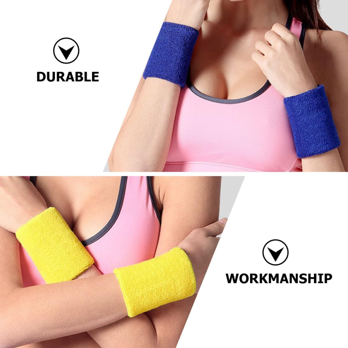Healvian 20stücke Sport Wristbands Atmungsaktive Und Schweißabsorbierende Handgelenkschützer Ergonomische Unterstützung Für Fitness Basketball Badminton Und Radfahren