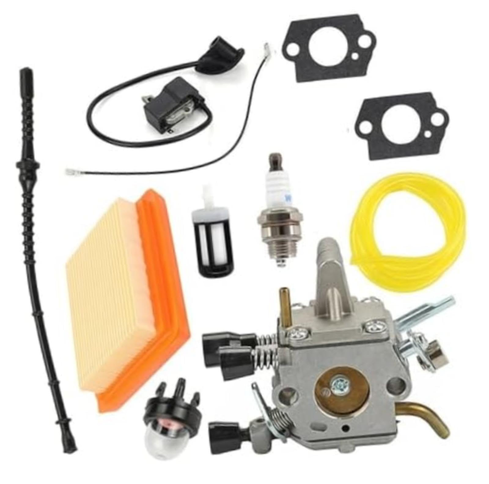 Para junta de bobina de encendido, Kit de carburador, conjunto de piezas de herramientas neumáticas, módulo de reemplazo reemplazo de bobina de encendido