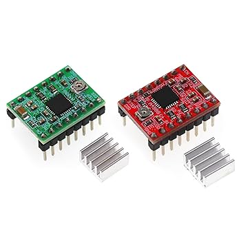 ma様 BWANGIAO 1pieceS A4988 Stepper Motor Driver Complete with