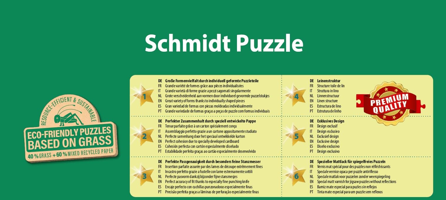 Schmidt Spiele 56539 Puzzle Missione Spaziale 200 Pezzi Per Bambini Da 8 Anni – Ecologico
