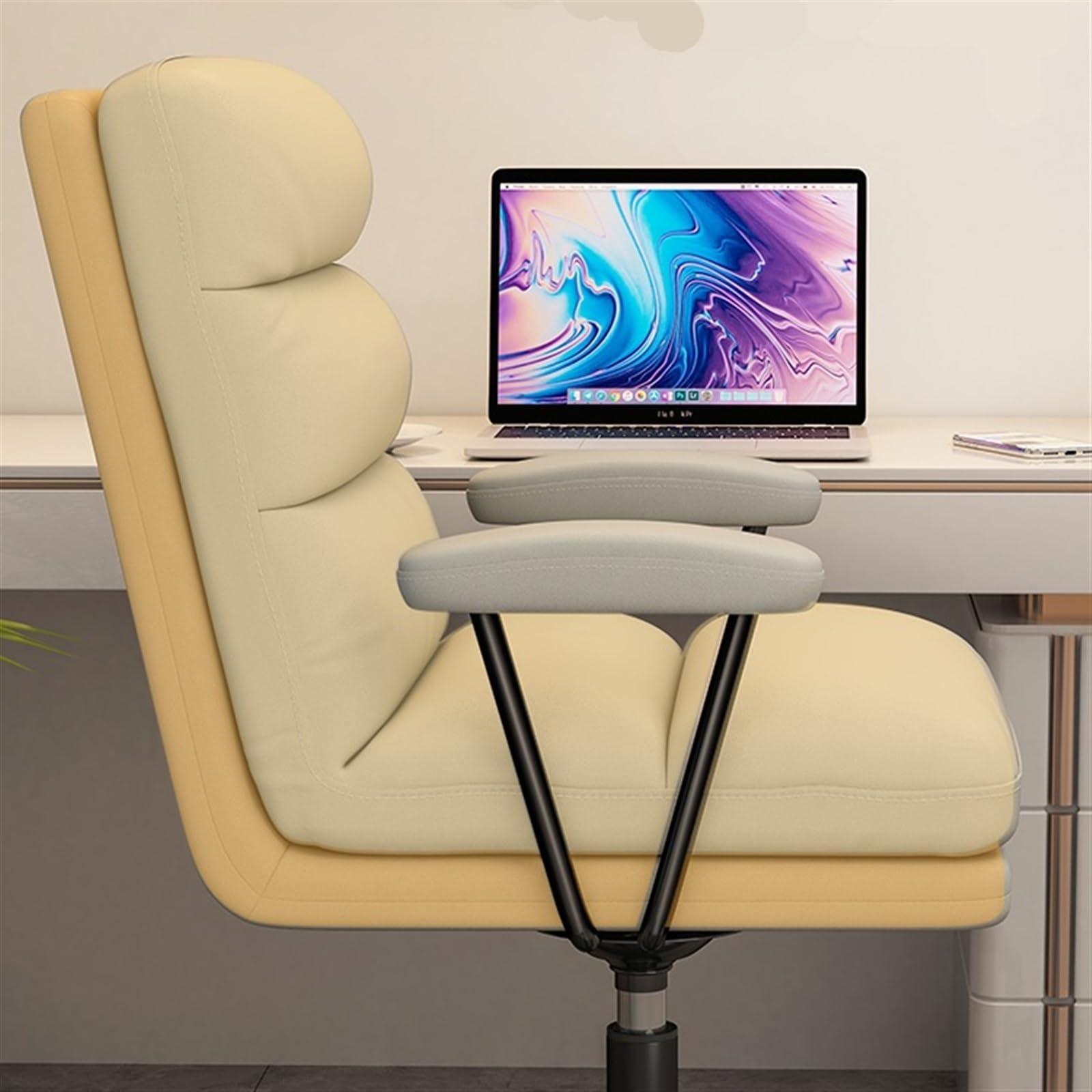 人間工学に基づくデザイン❗️抜け感 ゲーミングチェア 通気性腰