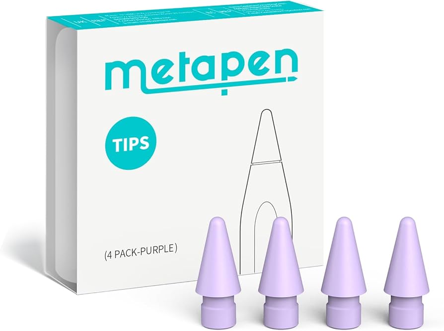 Amazon.co.jp: Metapen 4個入り Apple Pencil専用交換ペン先 アップル