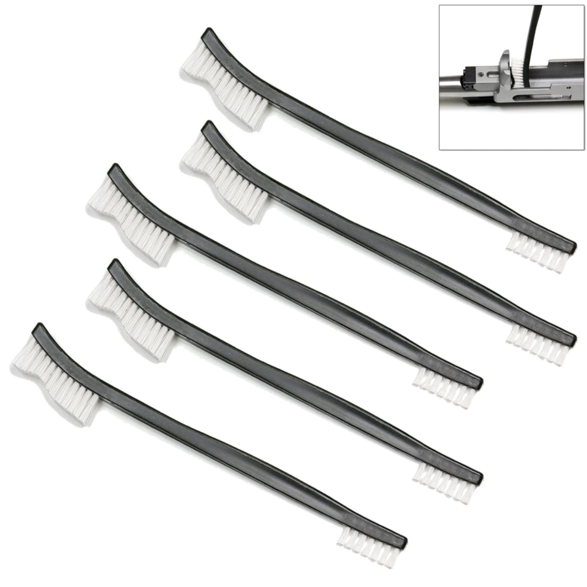 MaximalPower Nylon Double Ended Brushes for Pistol Rifle Shotgun Gun Cleaning Brush Set