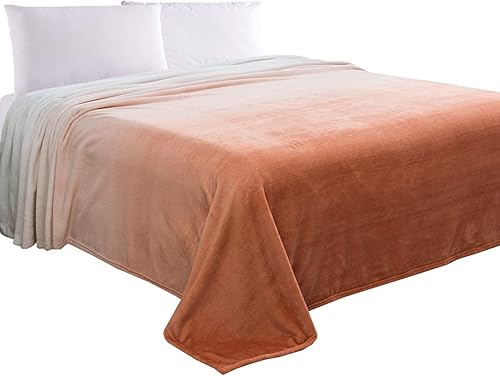 Vista 14 de Elegant Comfort Manta de Lujo con Tacto Aterciopelado, Manta Ligera para Todas las Estaciones, Ultra Suave, Suave, Acogedora-Mullida de Franela Cube