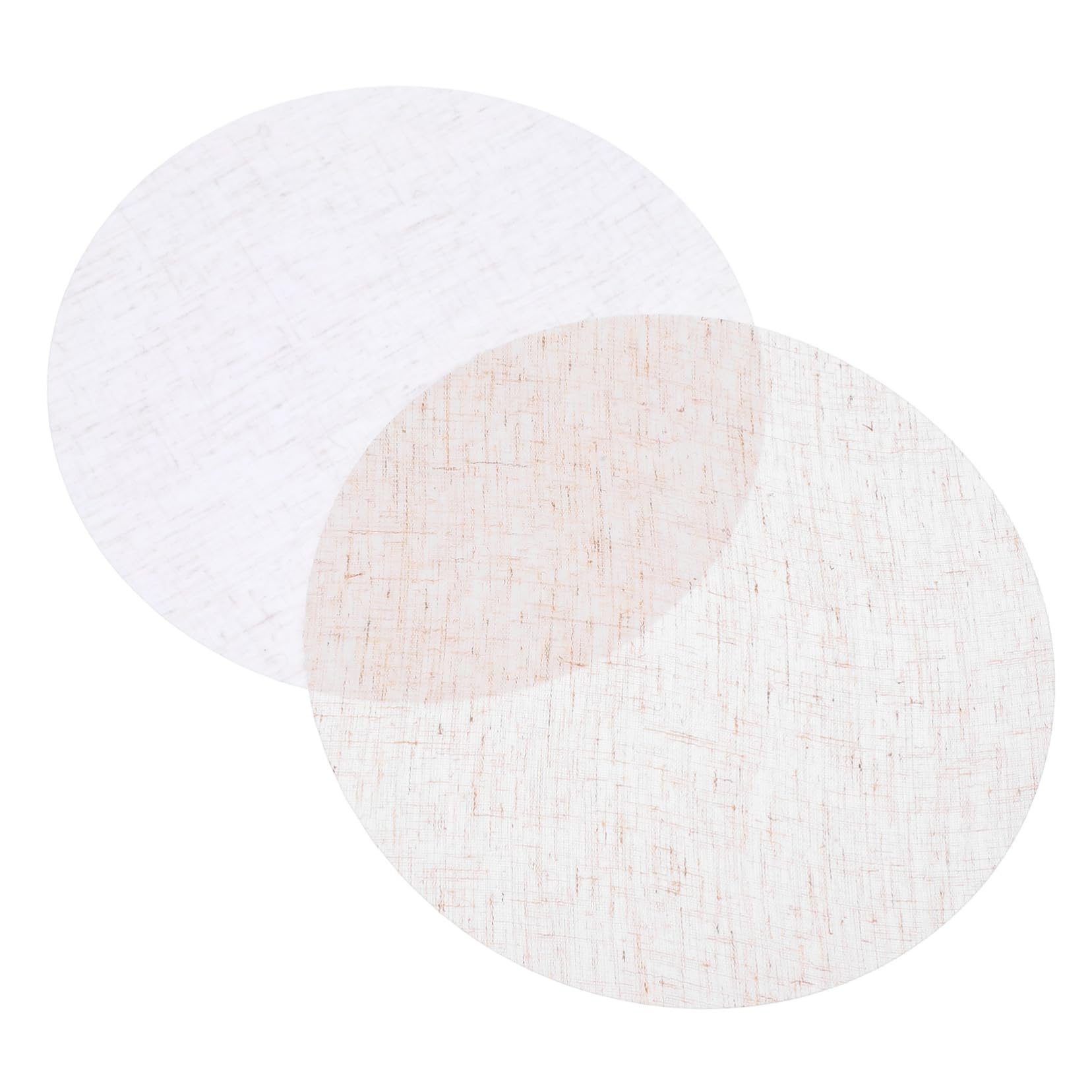 Yardenfun 2pcs Safe Soft Light Diffuser Lampshade for Ceiling Downlights Heat Resistant Nursery Cover Gentle Illumination Simple Style Eye Protection