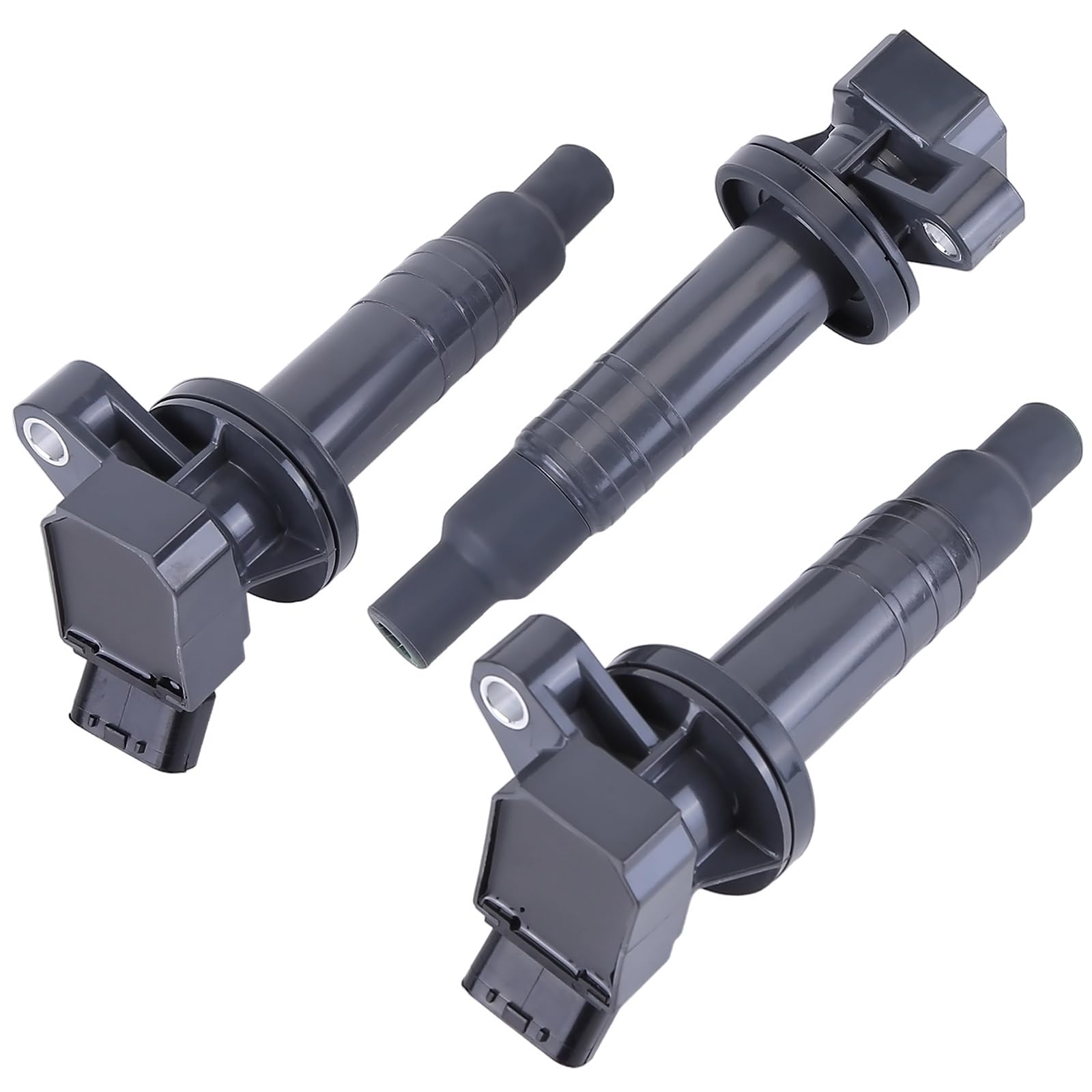 Bobina di accensione compatibile per Toyota Aygo Yaris Citroen C1 Peugeot 107 2005-2014 Set di bobine di accensione 19500B1010 Confezione bobina di accensione per auto Sostituire 19500B2040 597088