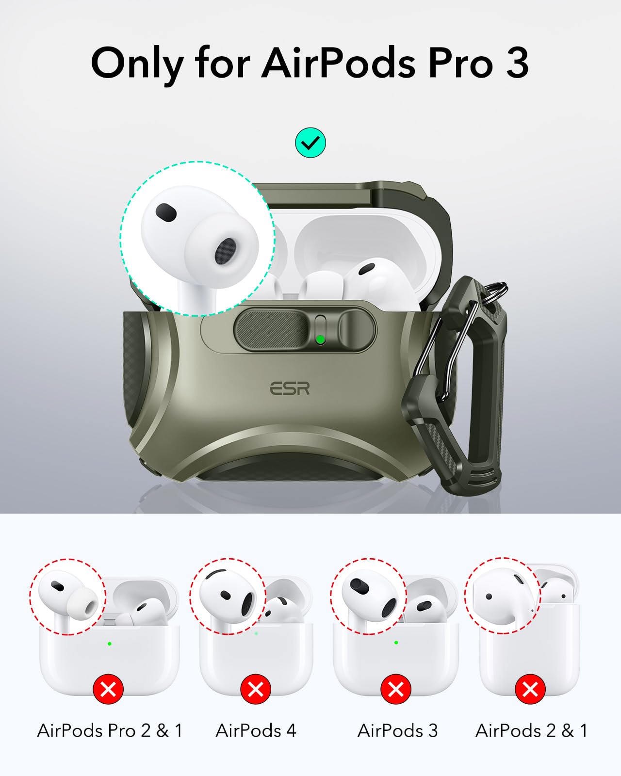 imoshion Clear Hardcase voor de Apple AirPods Pro 2