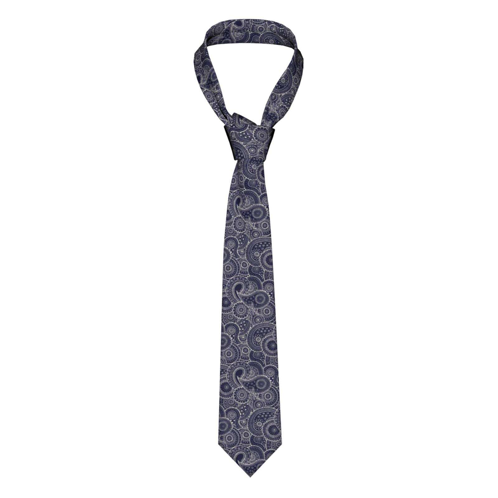Gambo Mens Ties Fun Cashew Flower Men's Neckties Business Neckties Suit Tie Soft Wedding Gentleman Formal Tie