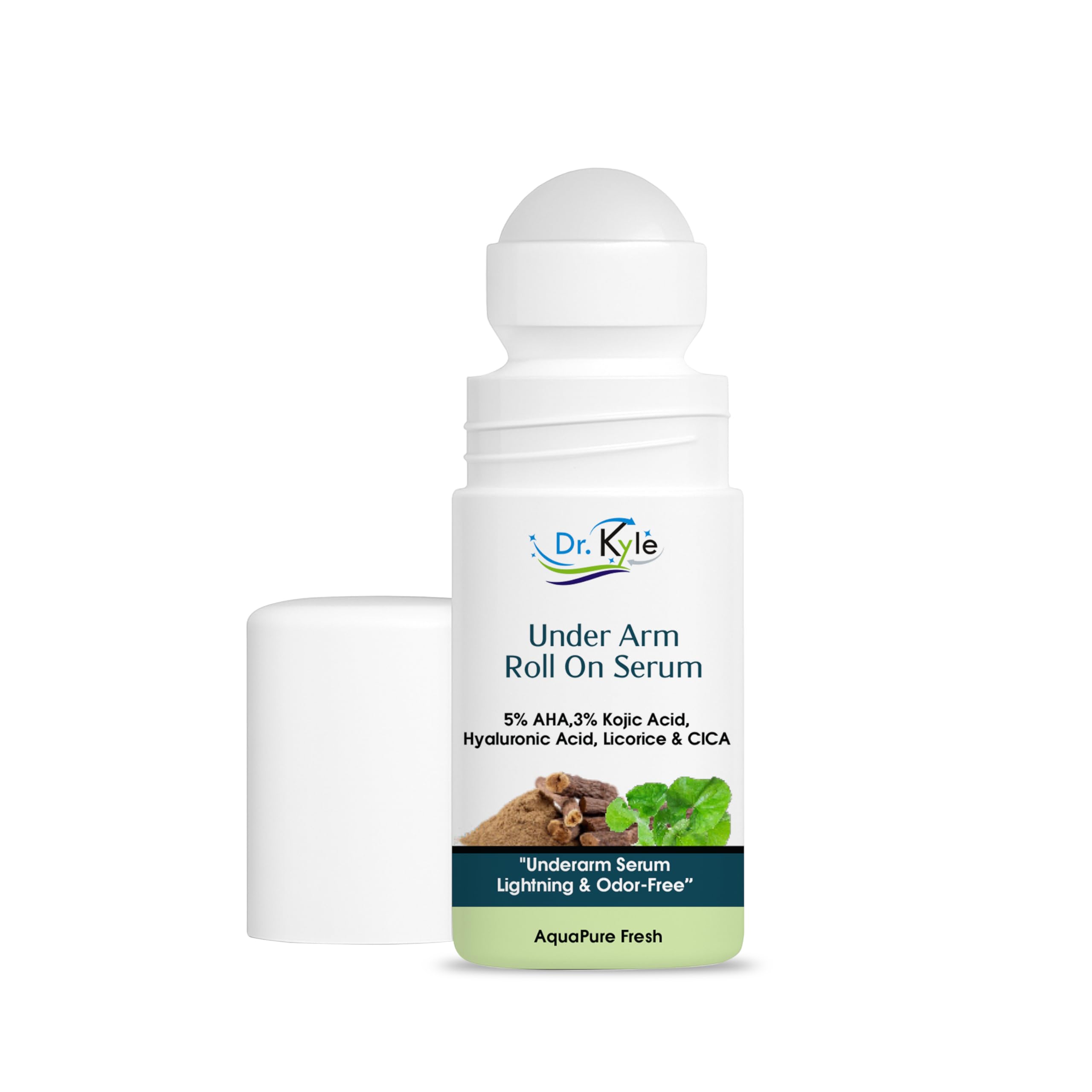 Dr. Kyle Under Arm Roll On Serum with 5% AHA, Kojic Acid, Hyaluronic Acid, AquaPure Fresh, Odour-Free-picture-34