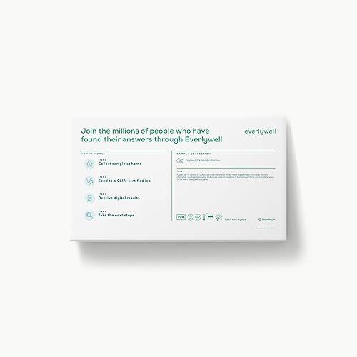 Miniatura 3 de Everlywell Prueba de vitamina D + inflamación, kit de recolección en casa, resultados precisos de un laboratorio certificado por CLIA en cuestión de