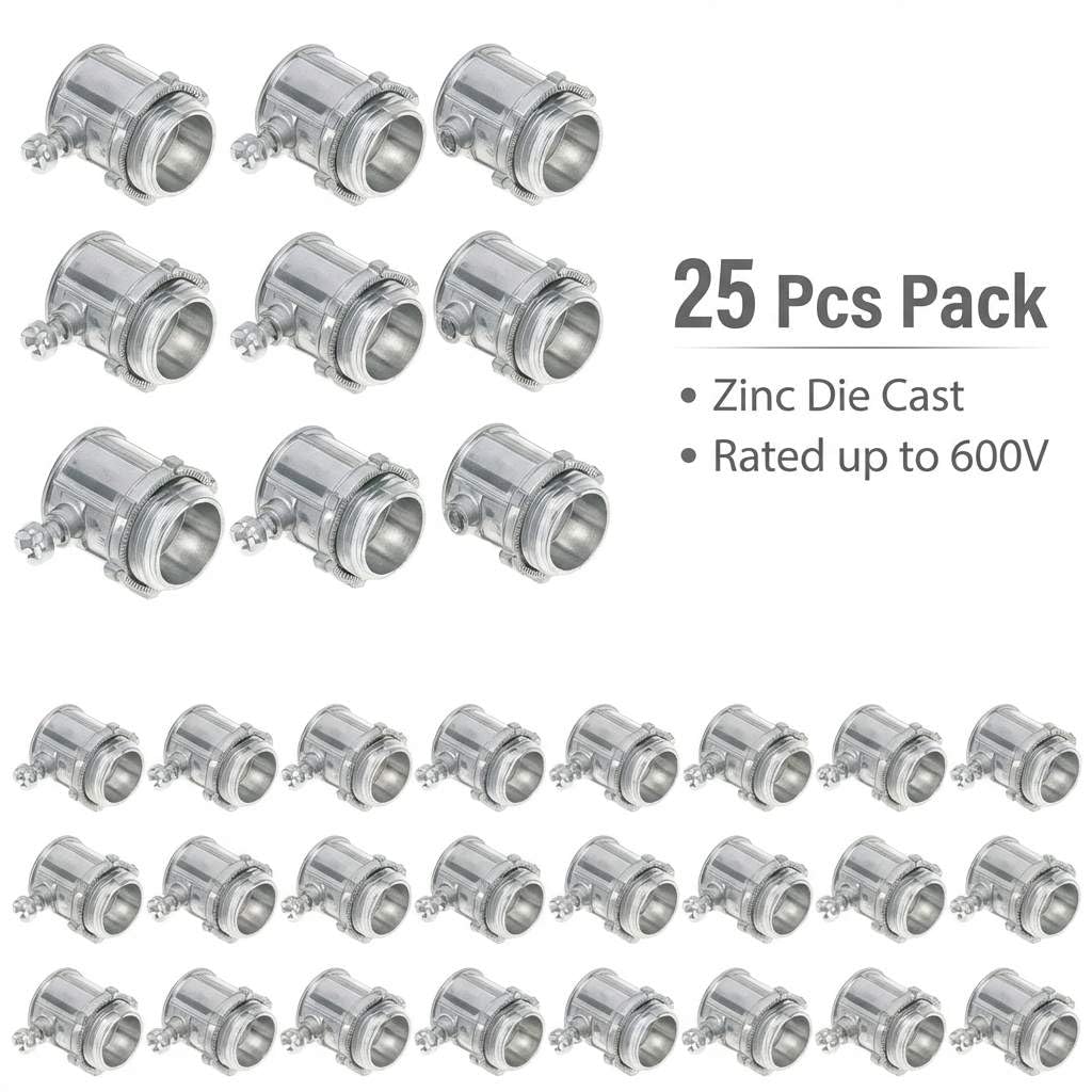 EMT Set Screw Connectors - Zinc Die Cast -7 EMT Set Screw Connectors - Zinc Die Cast -7