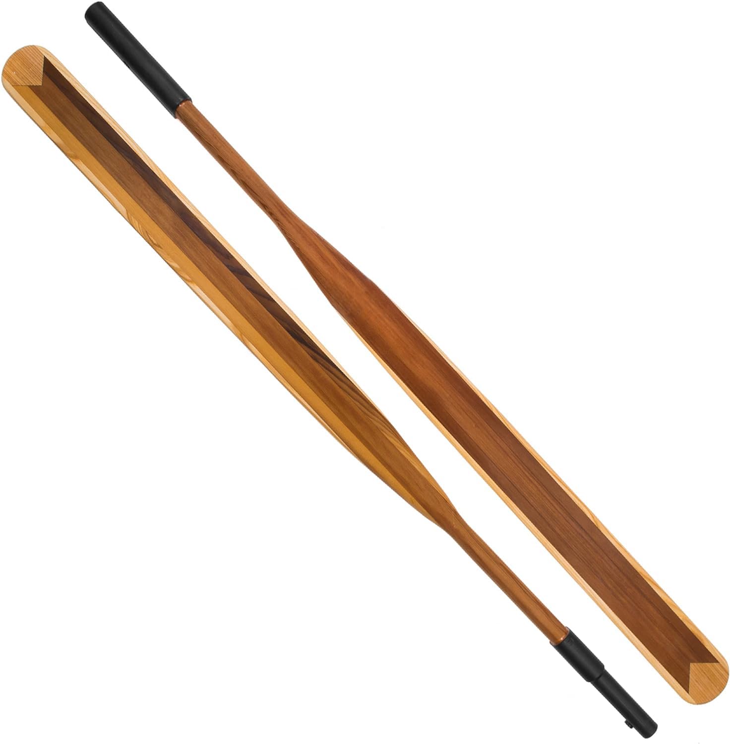 Groenlandia a 2 code ESKIMO Split 215/220/225/230 cm, per kayak da mare, molto leggera, circa 850-930 g, in cedro e frassino, pagaia tradizionale della Groenlandia con divisione