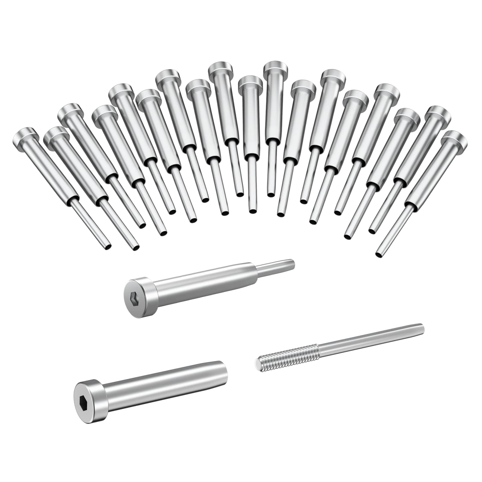 Buy BLIKA 20 Pack 1/8" Invisible Cable Railing Kit, Invisible Receiver
