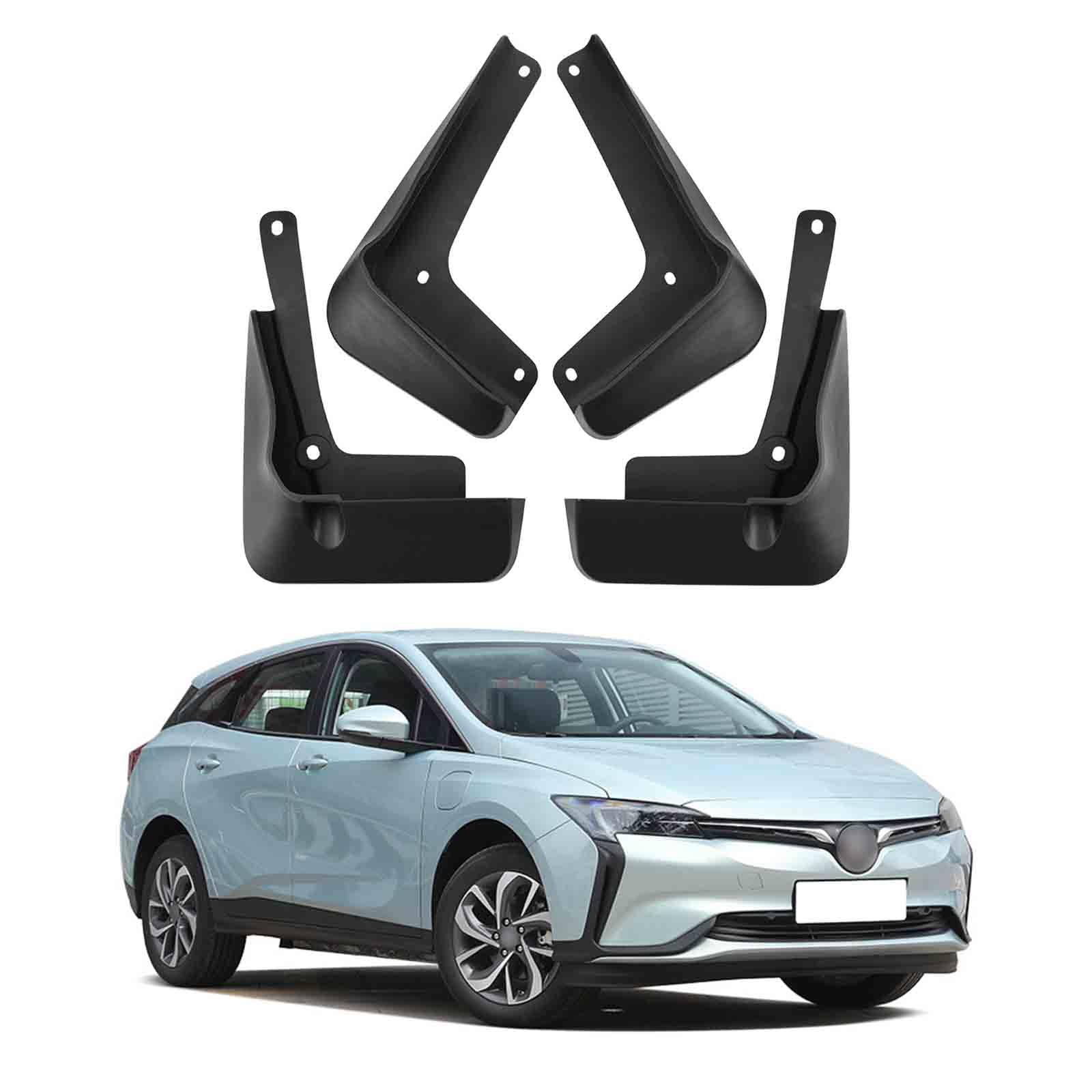 YPSBBHD Car Mud Flaps Fender Splash Guards, Compatible with Buick Velite 6 Plus 2024, Splashproof Exterior Accessories for Car Wheel Protector