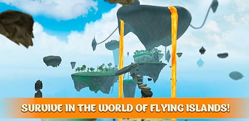 Fantasy Flying Island Survival Simulator 3D