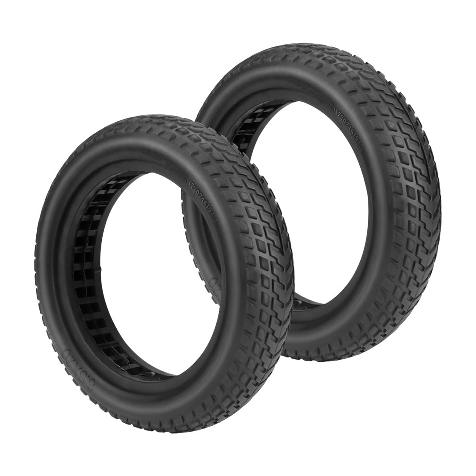 IOLKHFK Durable Solid Tire, Compatible For Xiaomi M365 Pro Electric Scooter Mijia Mi 1S Pro 2 Essential Scooter 8.5 Inches Rubber Tyre 8.5'' Wheel(2pcs)