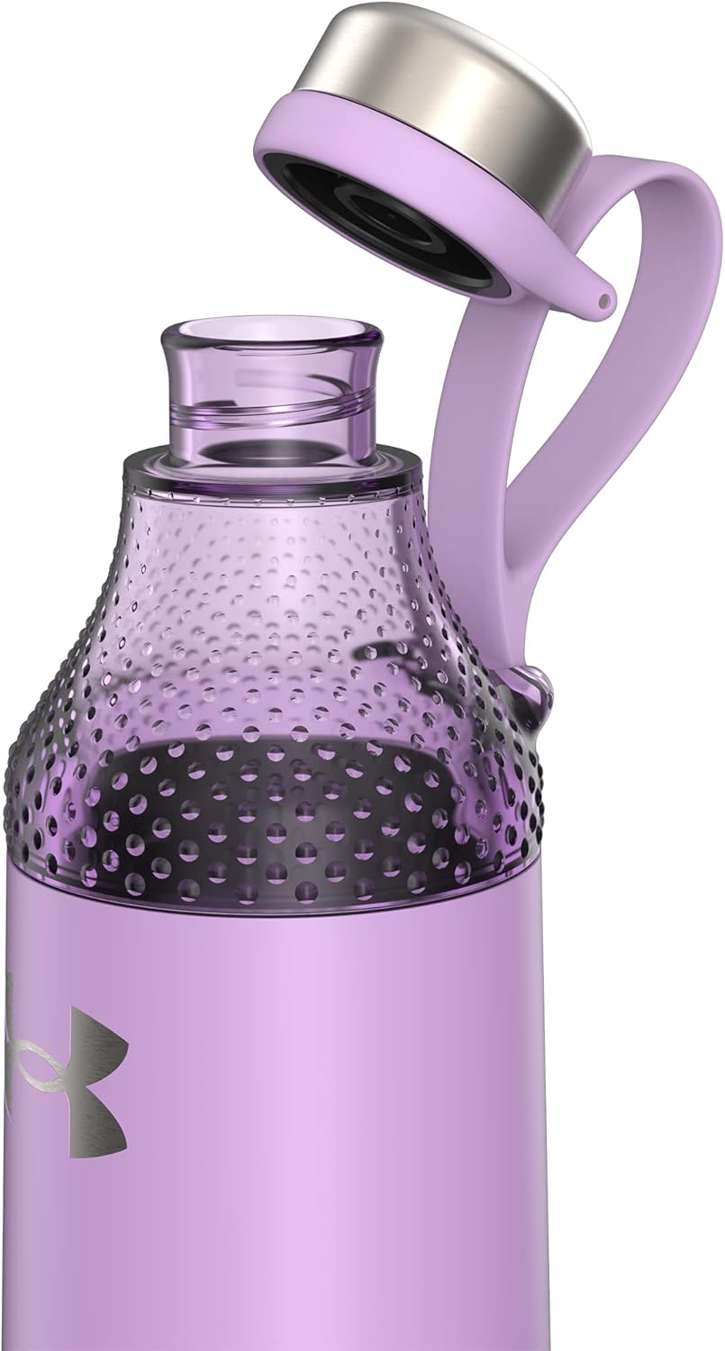 Under Armour Infinity 22oz Water Bottle. Twist-Off Top for Ice and Protein Shake. Shatter and Odor Resistant. Stainless Steel. - Image 5