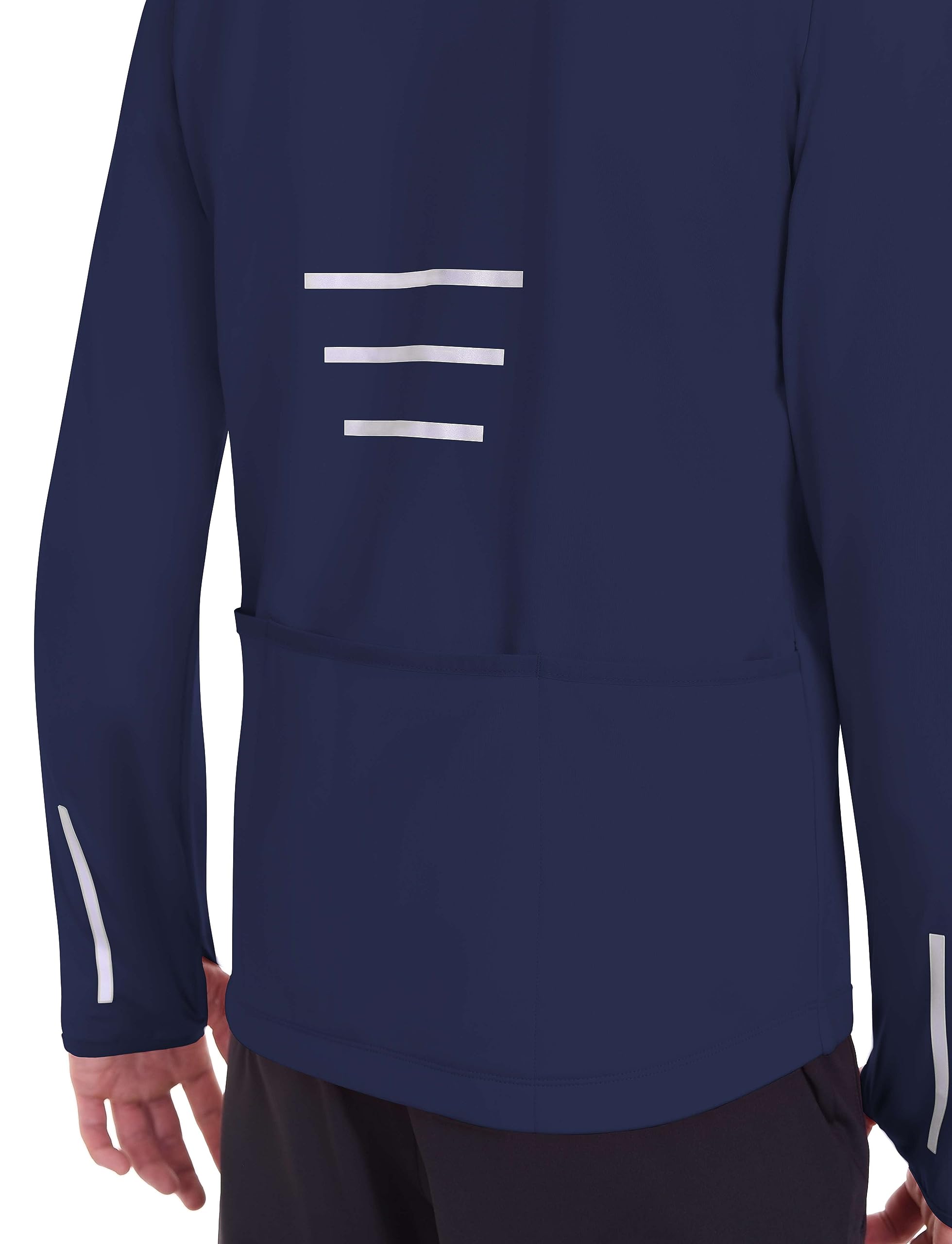 TCA Chaqueta Térmica de Ciclismo y Running para Hombres, Reflectante, Transpirable y Cortaviento, con Bolsillos con Cierre