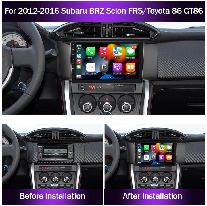 Amazon.com: Vorally for 2012-2016 Subaru BRZ Scion FRS 86 GT86