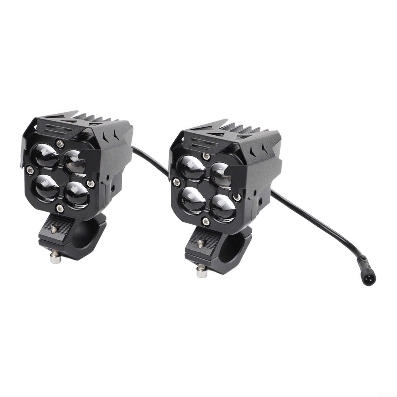 Faretto LED per moto 60W per bicolore Giallo Faretto LED per