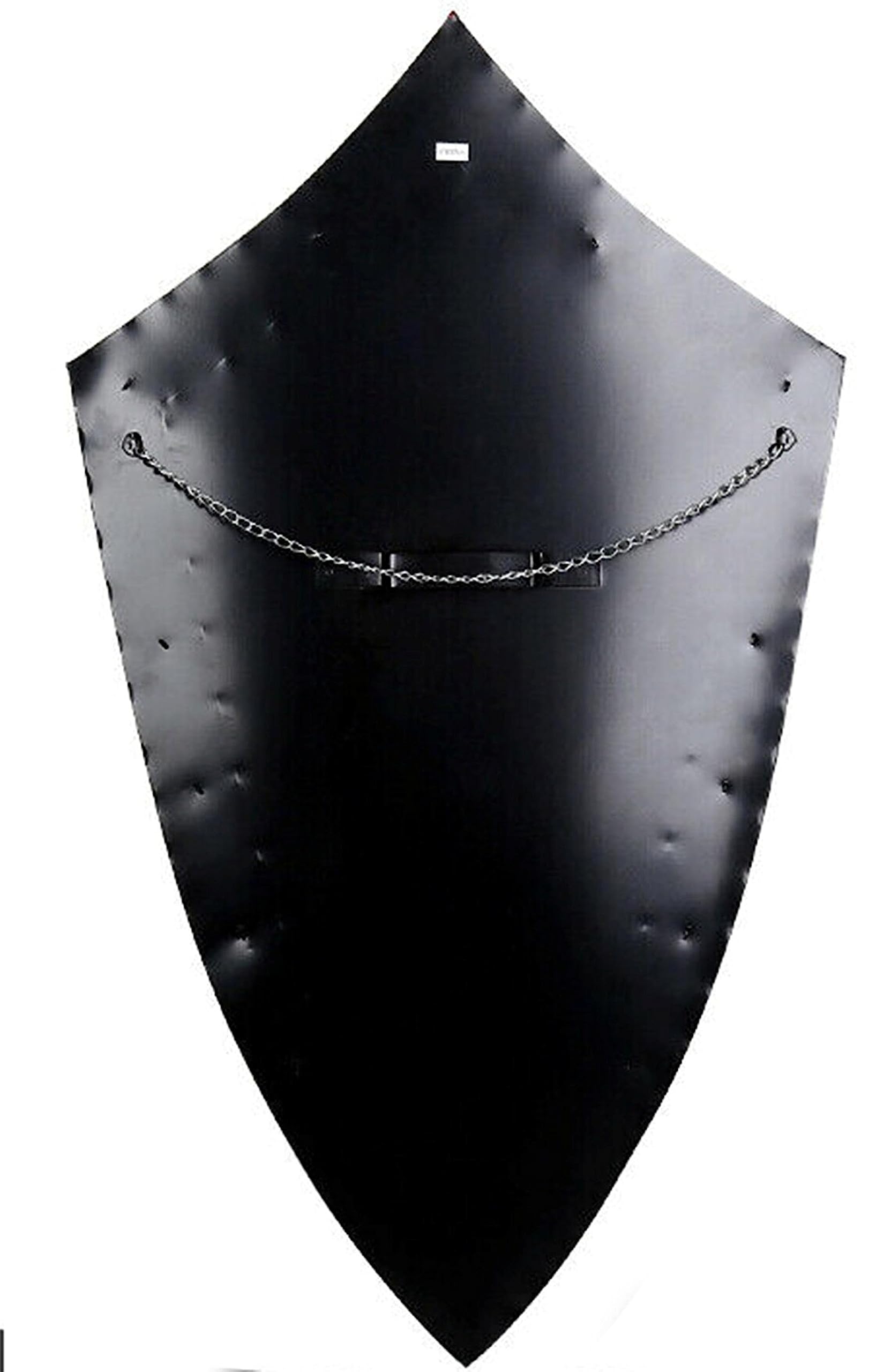 Bouclier médiéval chevalier Larp Armure Bouclier acier fer Templier Croix Bouclier Croisés Guerrier Cosplay Costume SCA LARP Armure Bouclier Halloween