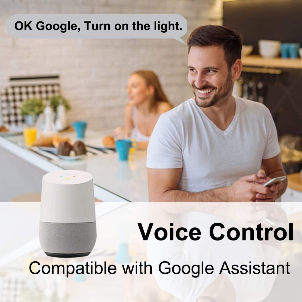 Bеѕt Dеаl Prоduсt Smart Downlight 6 inch, WiFi LED Recessed Drywall Lighting, 15W Ceiling Down Lighting Voice Control via Alexa Google Assistant Siri, RGBCW Multicolor Color Changing Light Bulb (4 Packs) Nеw Prоduсt Smart Downlight 6 inch, WiFi LED Recessed Drywall Lighting, 15W Ceiling Down Lighting Voice Control via Alexa Google Assistant Siri, RGBCW Multicolor Color Changing Light Bulb (4 Packs)