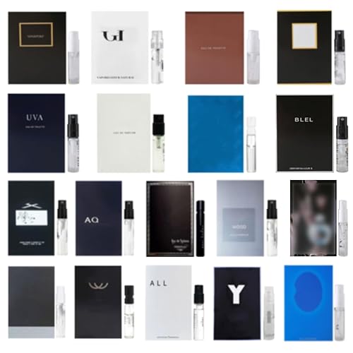 Fragancia de los hombres de gama alta diseñador Colonia muestras Set para hombres tamaño viaje Perfume regalo Set (18PCS)