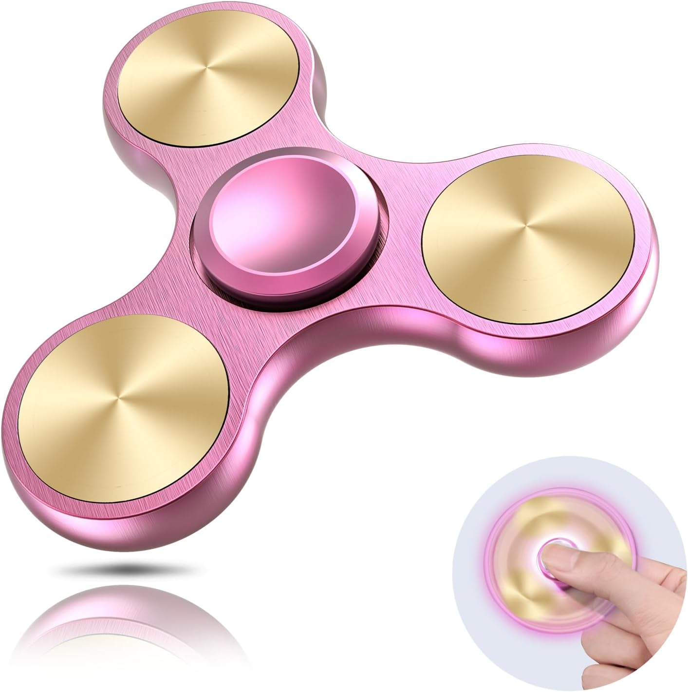 Coolden Fidget Spinner Metal Fidget Toys Hand Spinner Children Adults