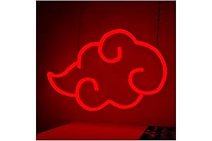 Akatsuki Cloud Neon Sign - Illuminate Your Gaming Sanctuary