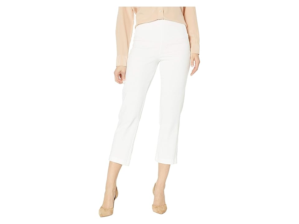

Lysse Straight Leg Crop Denim (White) Women's Jeans
