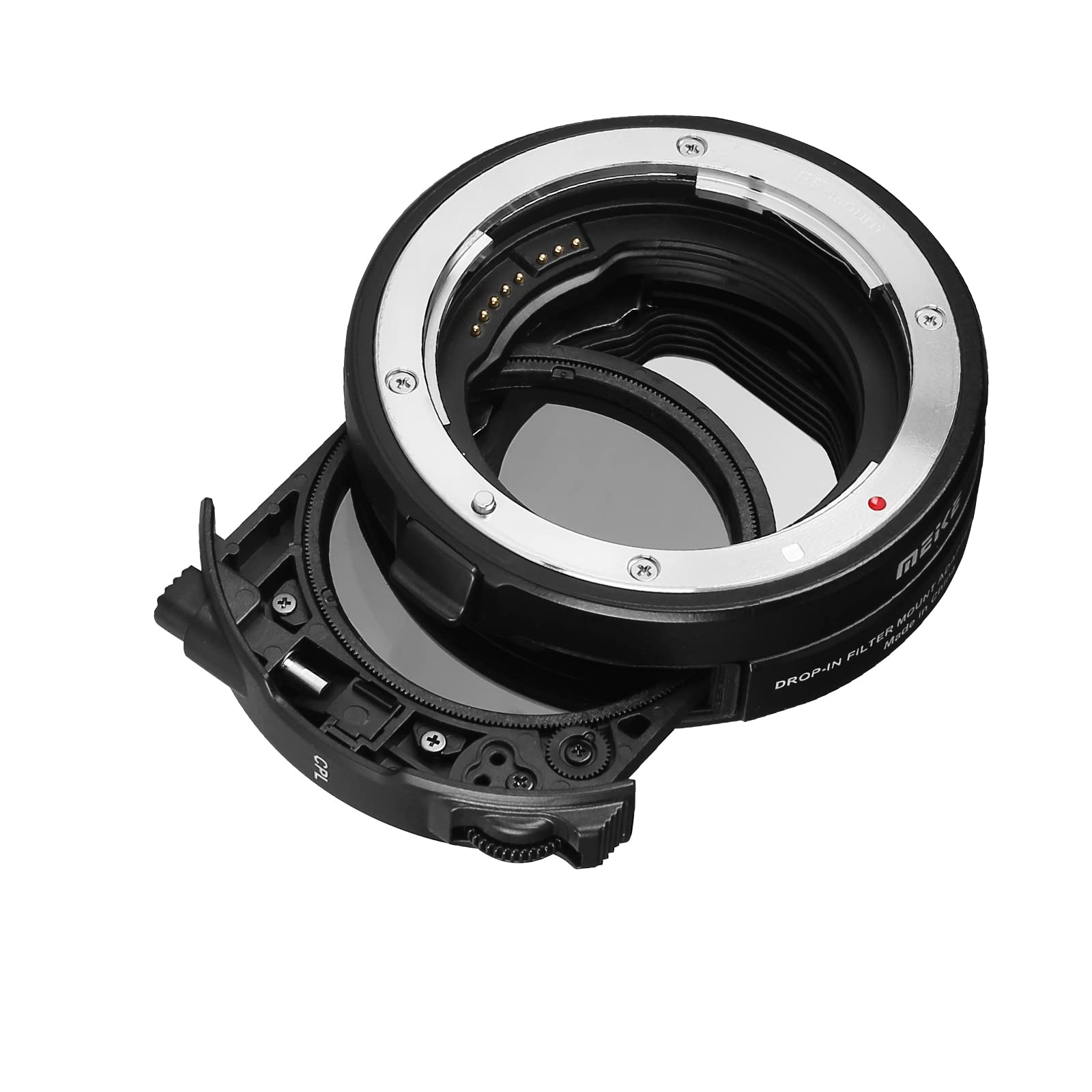 Meike MK-EFTR-CPL Filters Converter for Canon and Meike MK-EFTR-C Drop-in Filters Mount Adapter EF EOS R