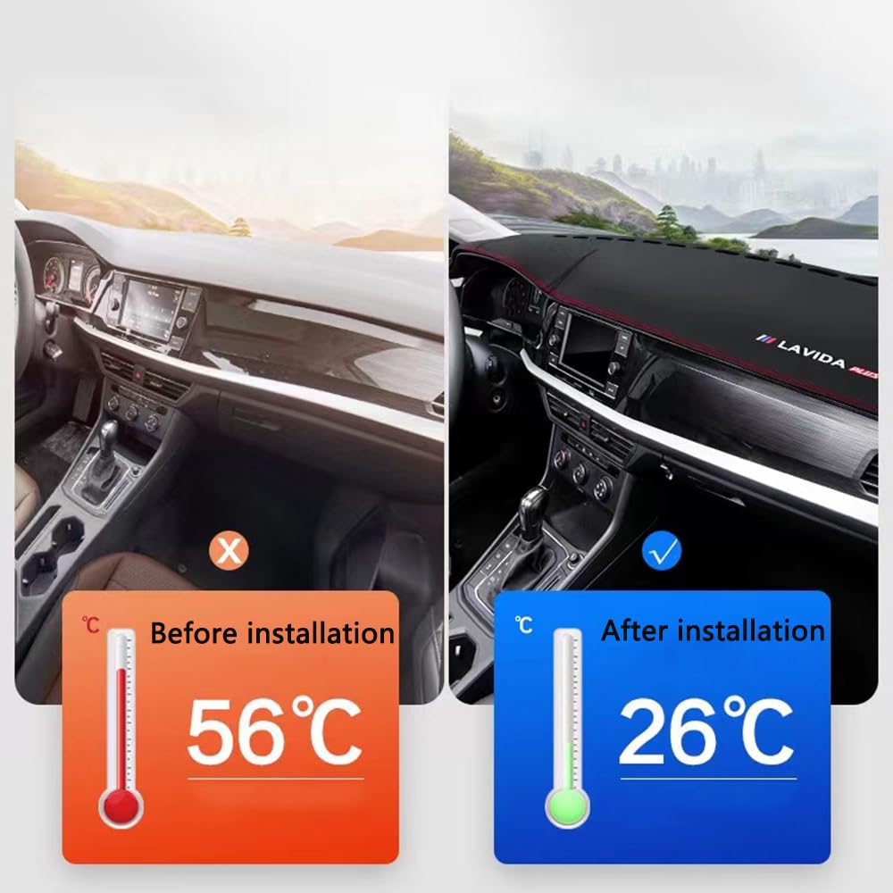 Tappetino Antiscivolo Per Cruscotto Con Logo MG - Per MG MG5 MG6 ZS GS - 3