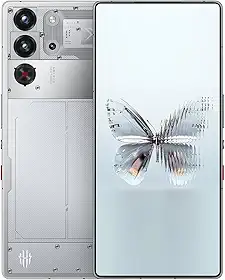 REDMAGIC 10 Pro 144Hz Gaming Phone, Smartphone Android 5G, 16GB RAM+512GB ROM, Snapdragon 8 Elite, 6.85" 1.5K AMOLED Tela Cheia, Câmera 50MP, Dual-Sim, Celular Desbloqueado, 6500 Prata