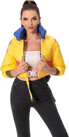 Womens Jacket Cosplay Costume Uniform Coat Outfits Halloween Suit With Bag