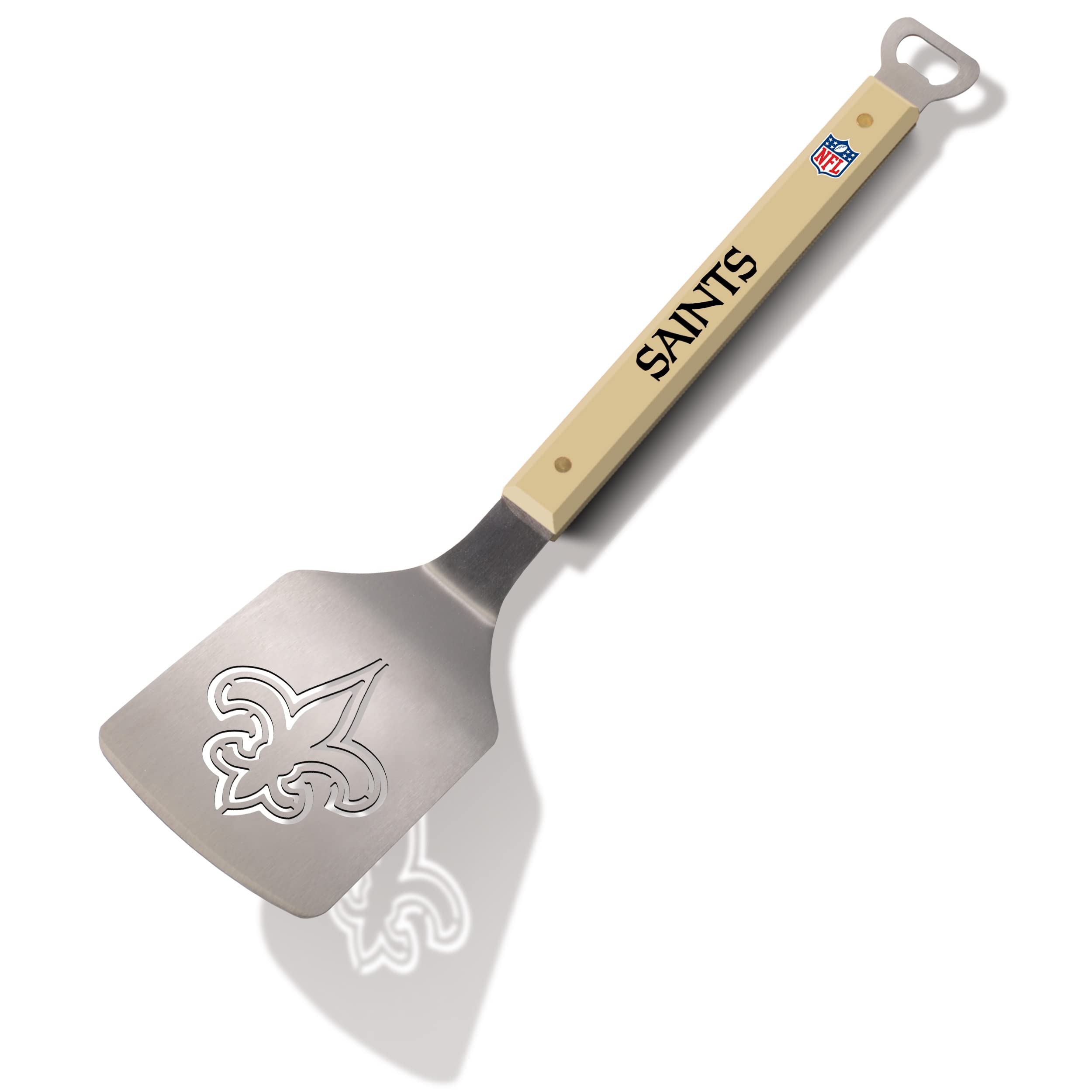YouTheFan NFL 18" stal nierdzewna Sportula (szpatułka) z otwieraczem do butelek