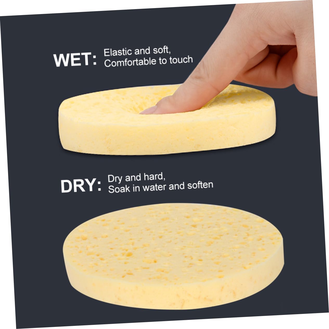 Didiseaon 80 Pezzi Struccanti Per Esponjas Para Maquillaje Per Rimozione Spugne Per Del Luffa Bagno Scrub Fard A