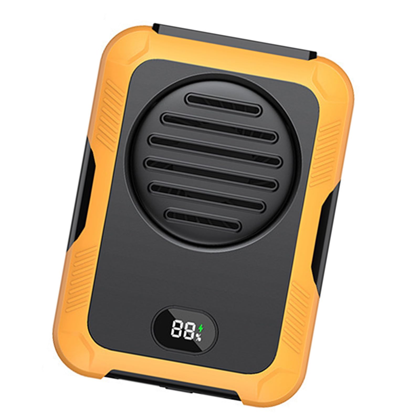 NRVTRE Wearable Waist Fan 2000mAh Clip Fan Rechargable Cooling ABS Texture Portable Present for Sports Enthusiasts USB Portable Waist Clip